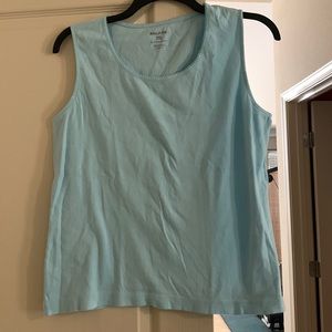 Great lightly worn soft blue White Stag sleeveless tank top, XL
